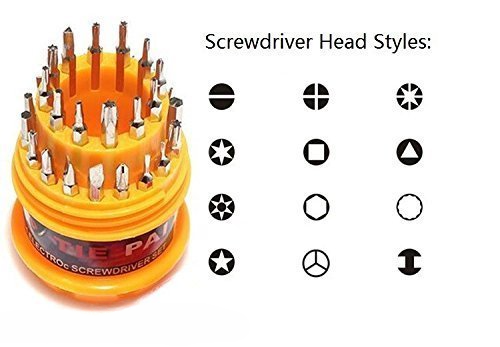 Universal Precision Screwdriver Bit Set | Multi tool Screw driver Kit Maintenance Repair Tool 31 in 1