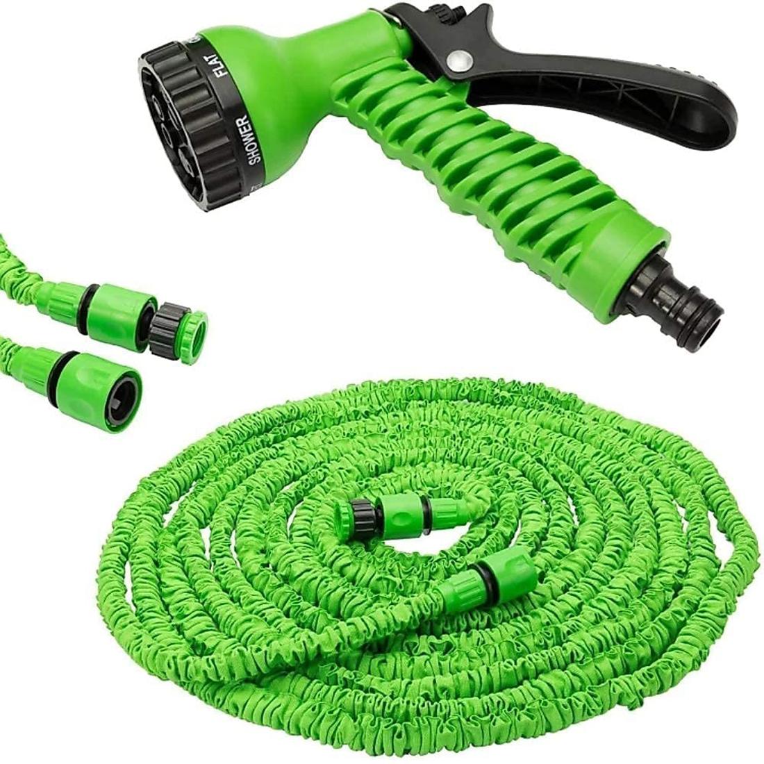 Flexible Upgraded Repairable Magic Hose Pipe Expandable Reel100Ft Car watering Cleaning, Indoor/Outdoor Garden Water Hose+ Spray
