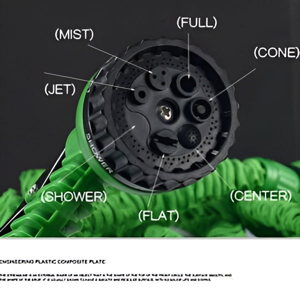 Flexible Upgraded Repairable Magic Hose Pipe Expandable Reel100Ft Car watering Cleaning, Indoor/Outdoor Garden Water Hose+ Spray