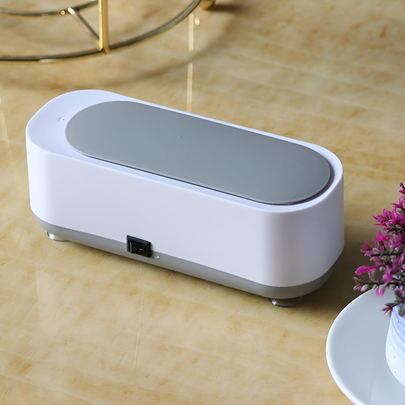 Ultrasonic Cleaner Jewelry Watch Eye Glasses Ring Makeup Brush Cleaning Machine (Random color)