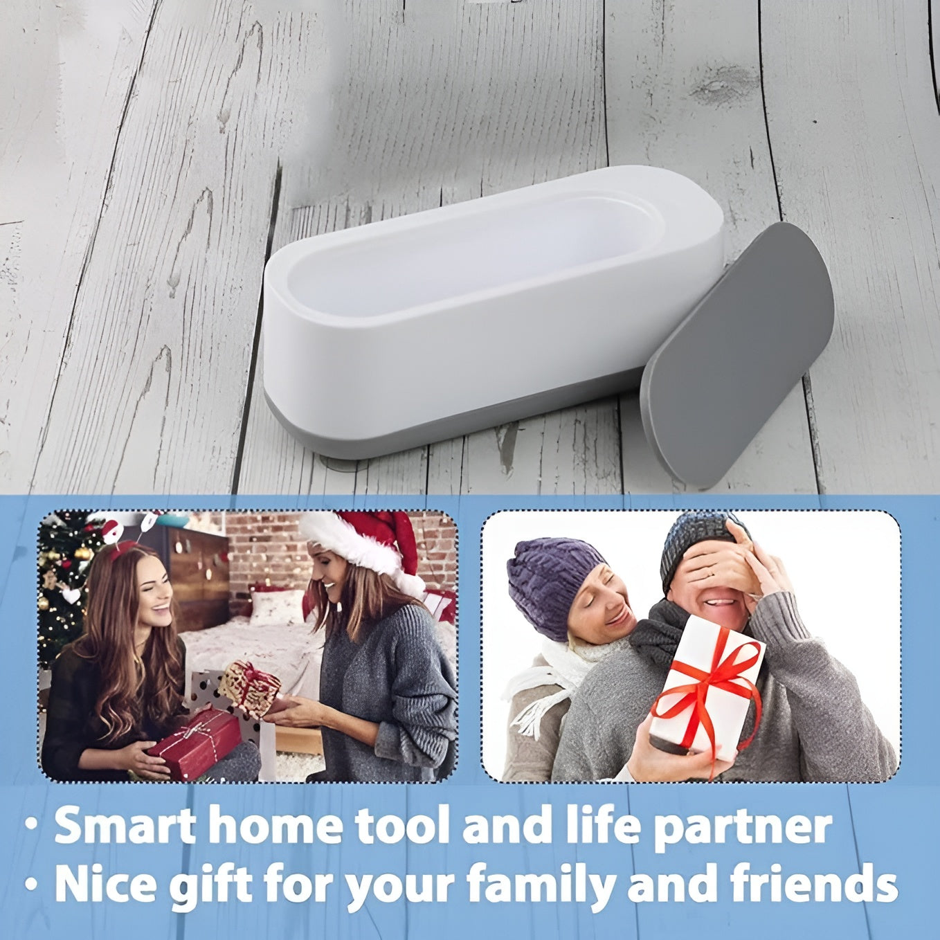 Ultrasonic Cleaner Jewelry Watch Eye Glasses Ring Makeup Brush Cleaning Machine (Random color)