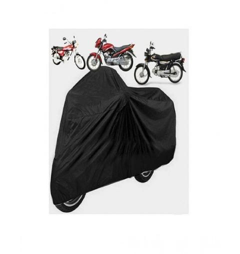 Full Size Scratch & Water Proof 70 / 125 Cc Bike COVER Anti Scratch Waterproof & Dust Proof Top Parking Cover