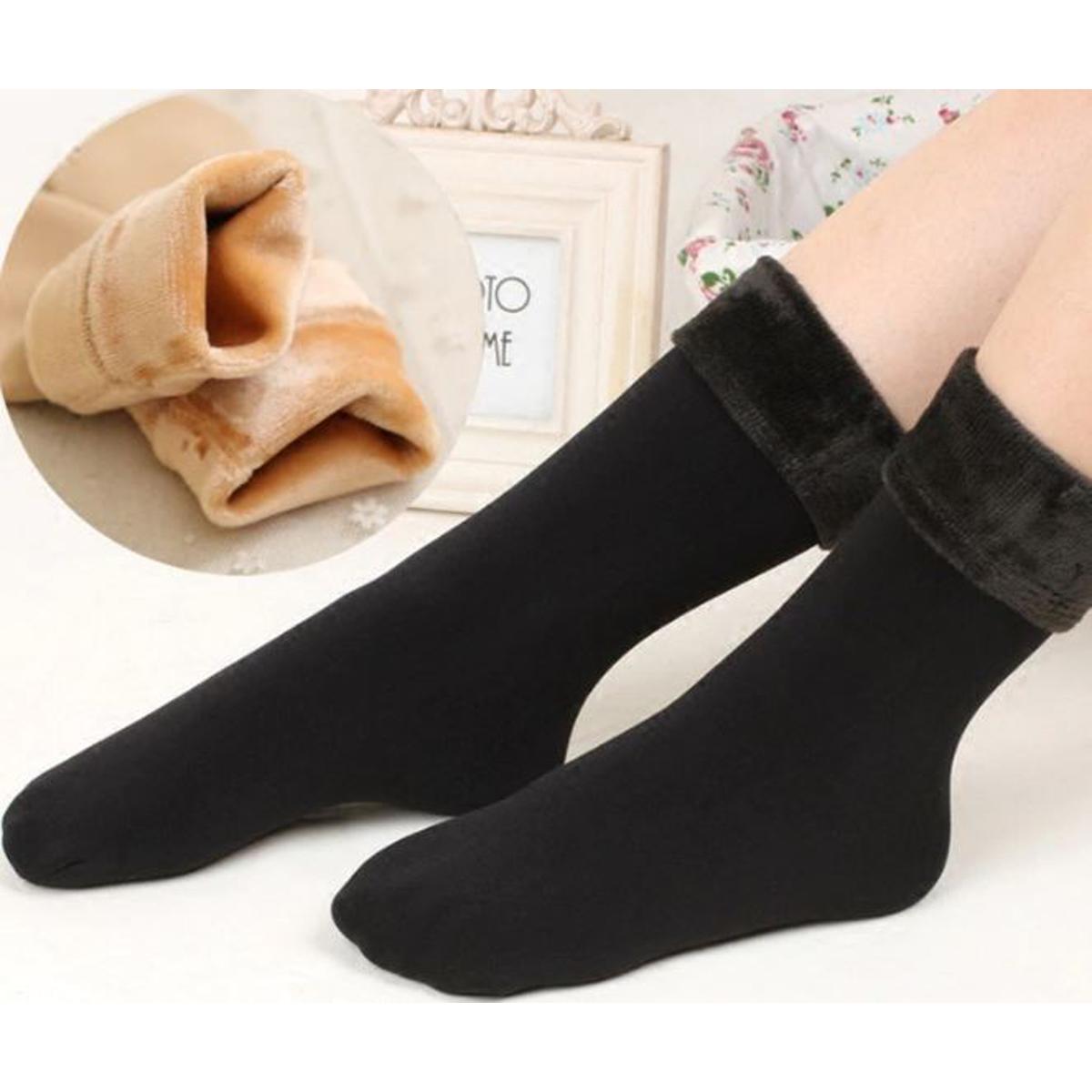 Women’s Woolen Quarter Socks(Soft & Warm Winter Wear, Elegant Style, Flexible Size, Comfortable Daily Use)