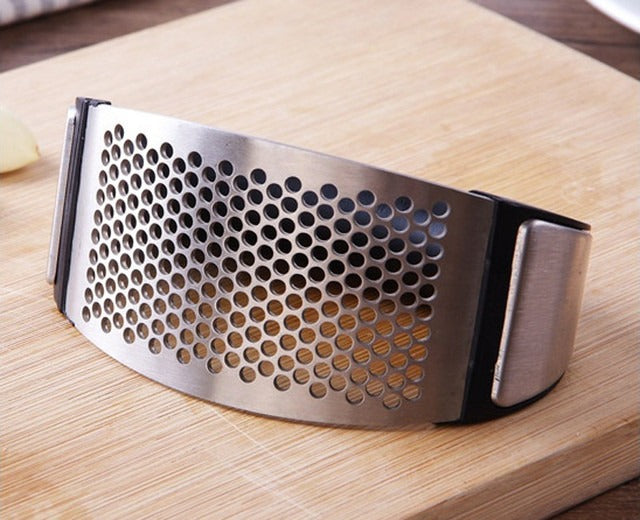 Manual Garlic Press Rocker with Handle