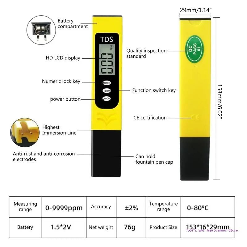 Digital TDS Water Testing Pen