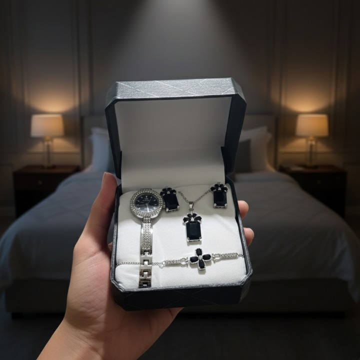 Ladies Jewellery Watch Premium Elegant Stylish Durable Quality Timeless Fashion Accessory (With Box)