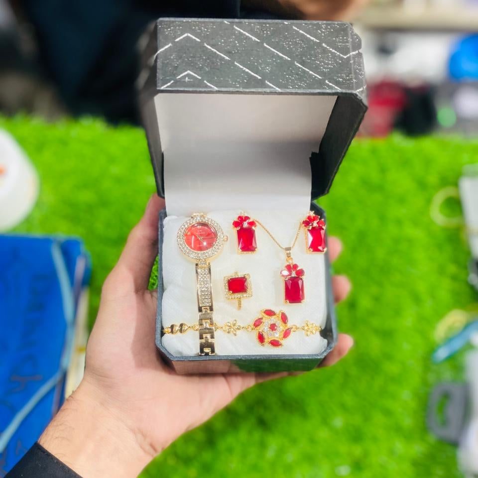 Jewellery Watch For Ladies Elegant Stylish Durable Quality Timeless Design Reliable Performance (With Box)