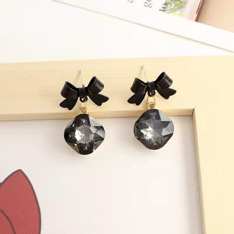 Bow Shape Korean Earrings