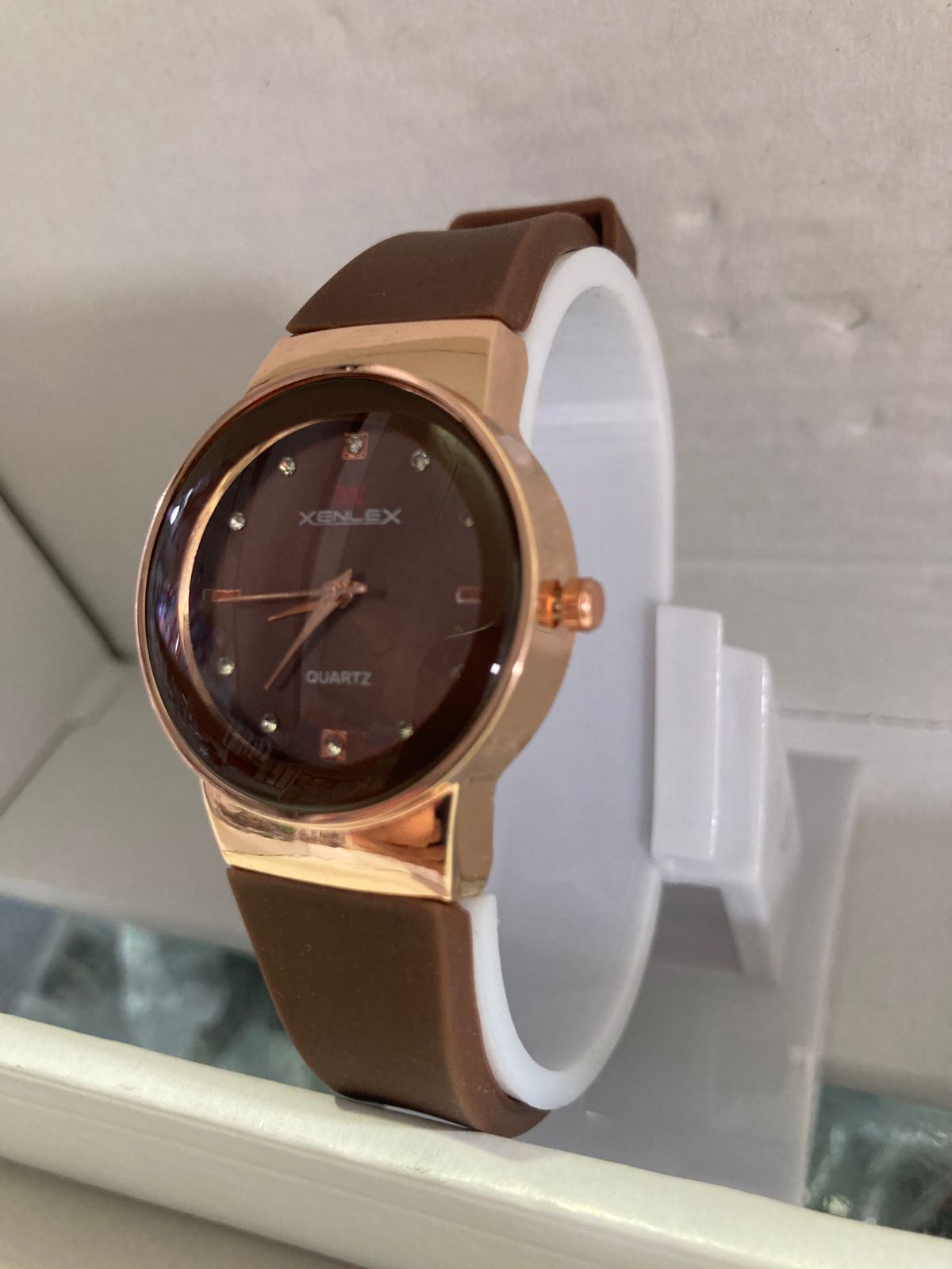 Ladies Watch with Rubber Strap