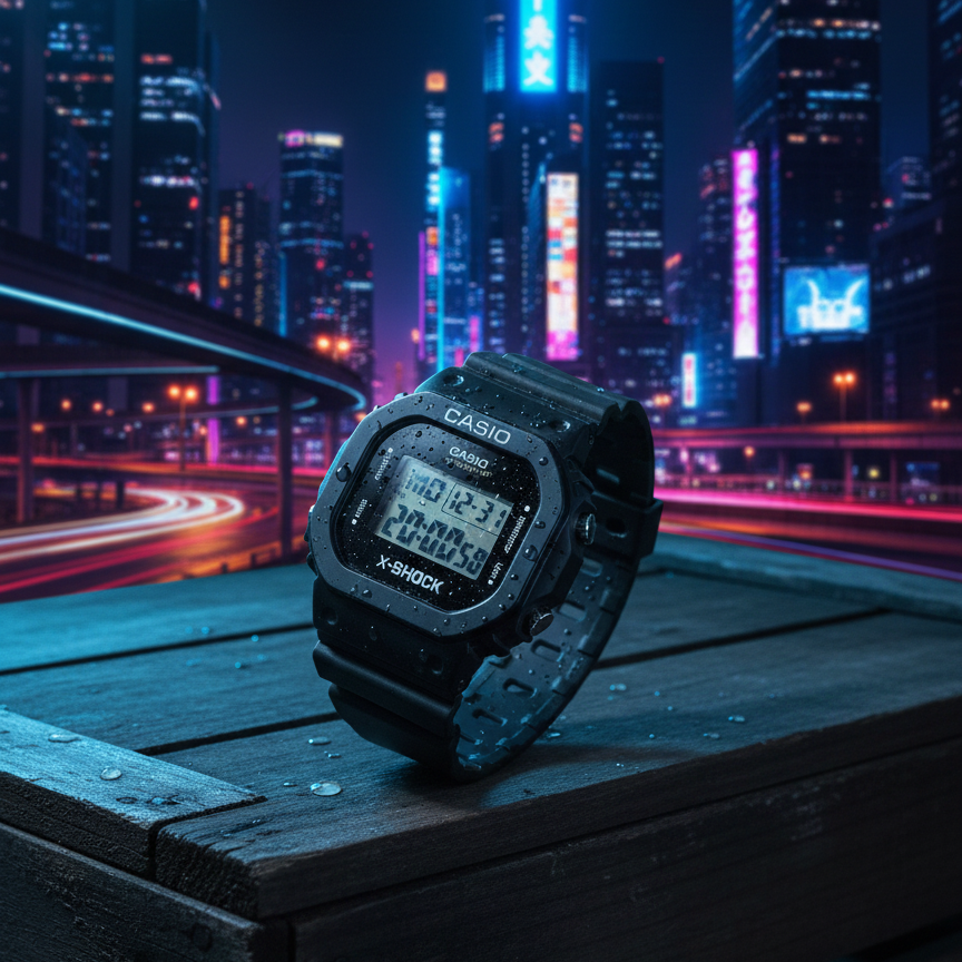 Casio X-SHOCK Classic Square Digital Watch