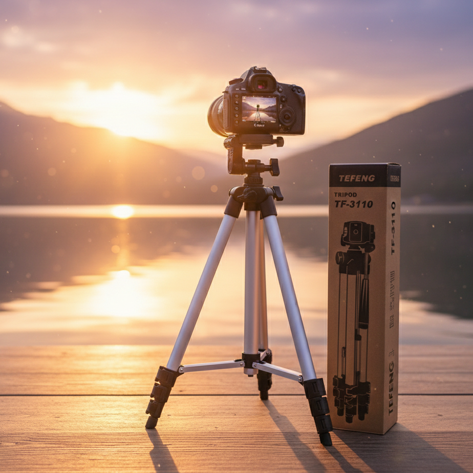 Tefeng TF 3110 Tripod Stand For Cameras And Mobile Phones