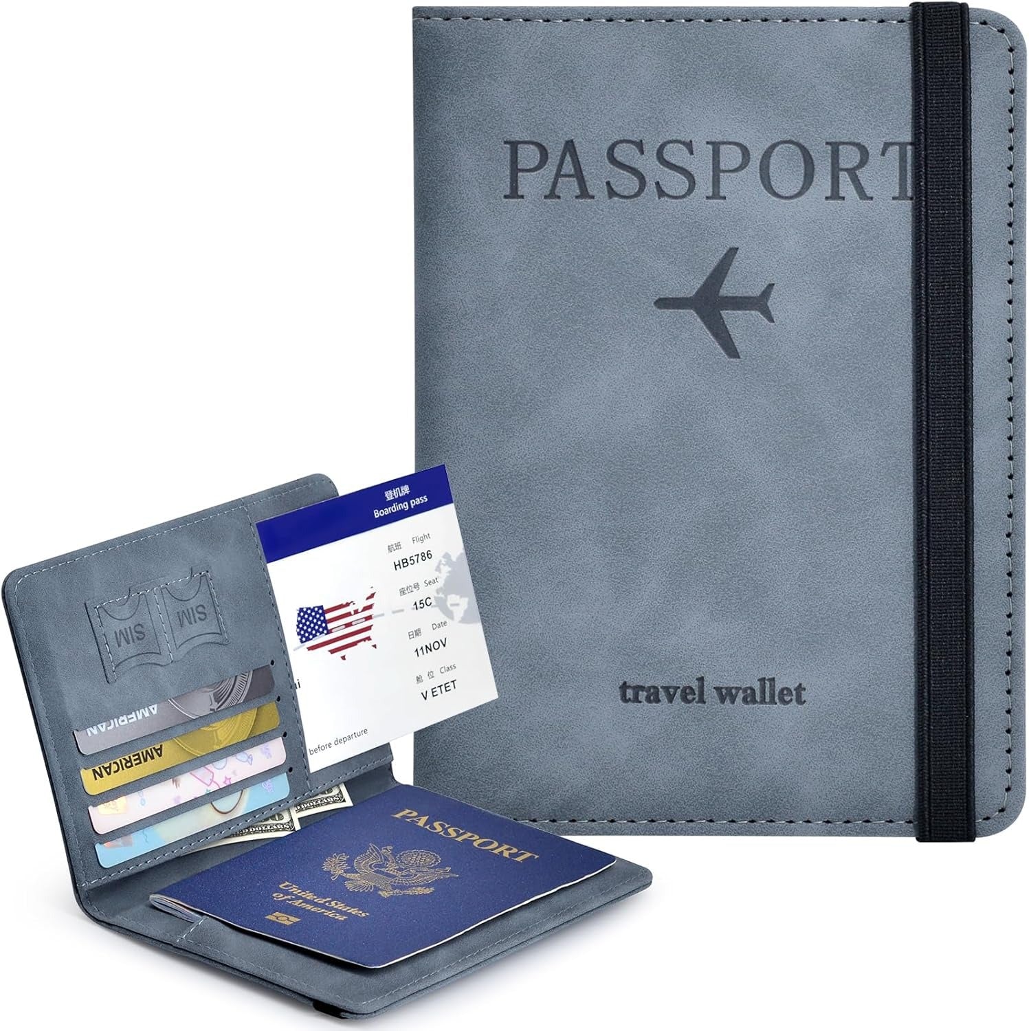 Voyager Series RFID Protected Passport Cover
