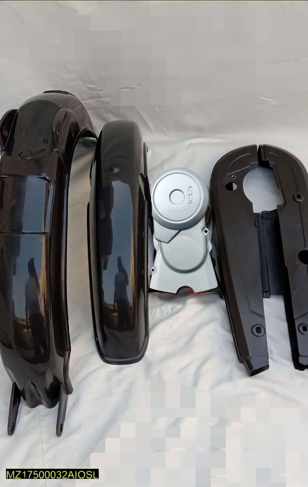 Plastic Mudguard Plus Chain Cover & Engine Cover