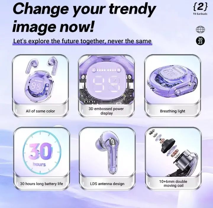 Air39 Bluetooth Gaming EARBUDS LED Display Super Bass HD sound Quality Trendy earphone Latest Technology Water Proof HD Calling TWS Technology Sports Headphone