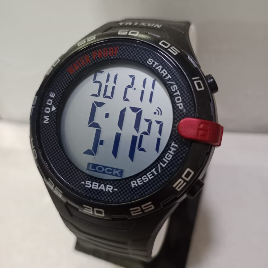 Waterproof Digital Sport Watch  (Without Box)