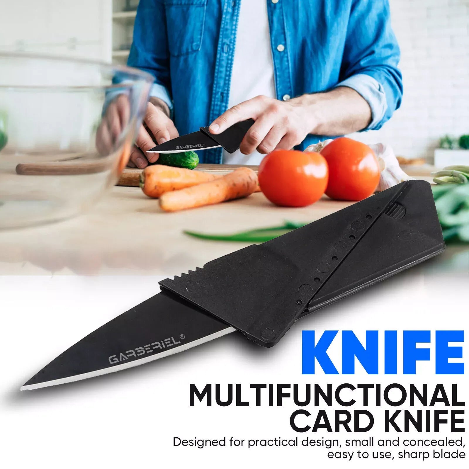 Folding Credit Card Knife
