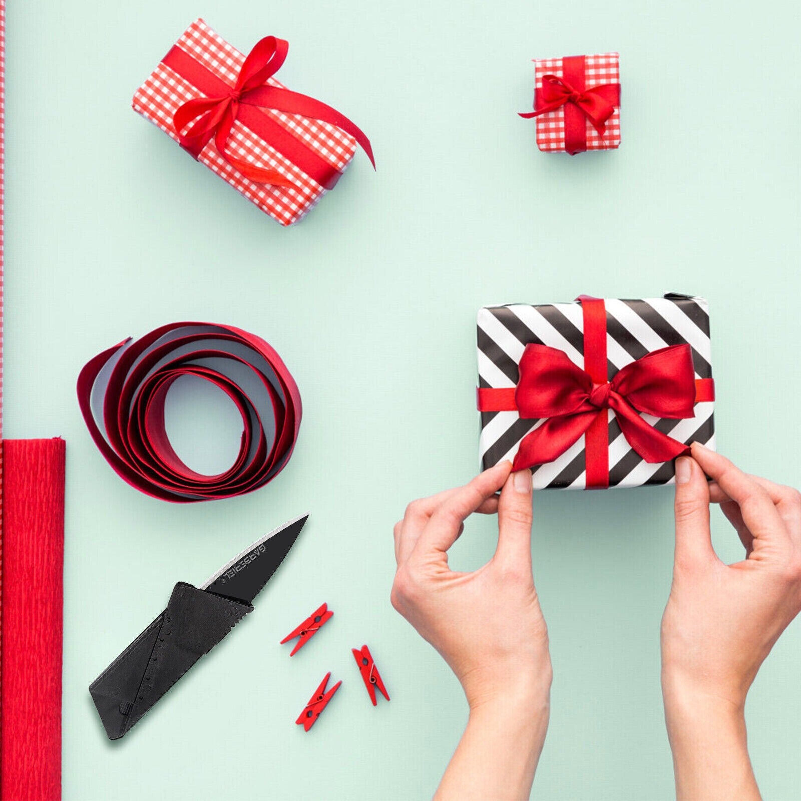 Folding Credit Card Knife