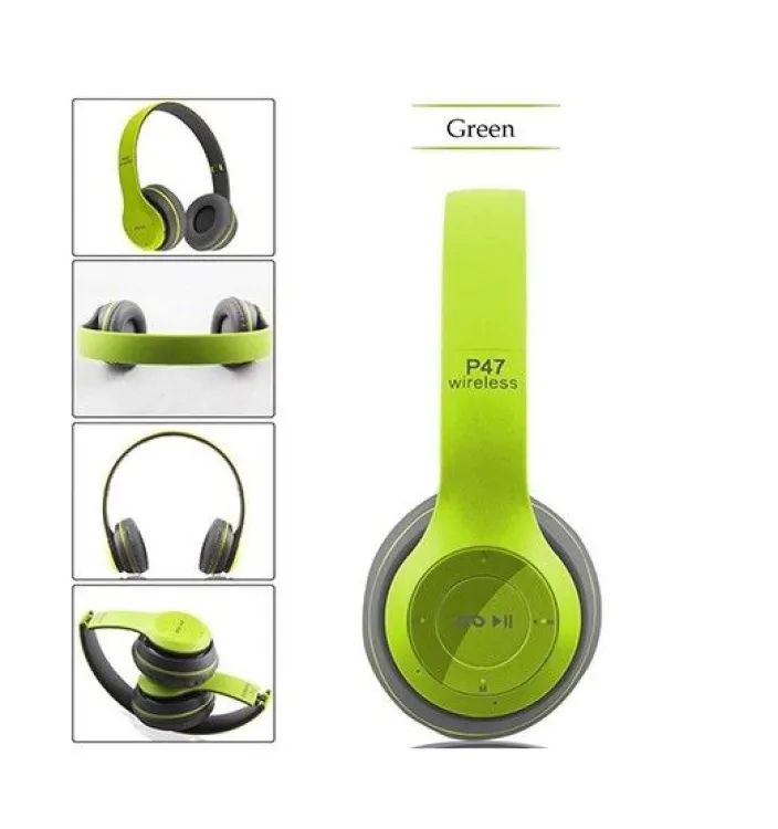 P47 Wireless Bluetooth Foldable Headphone