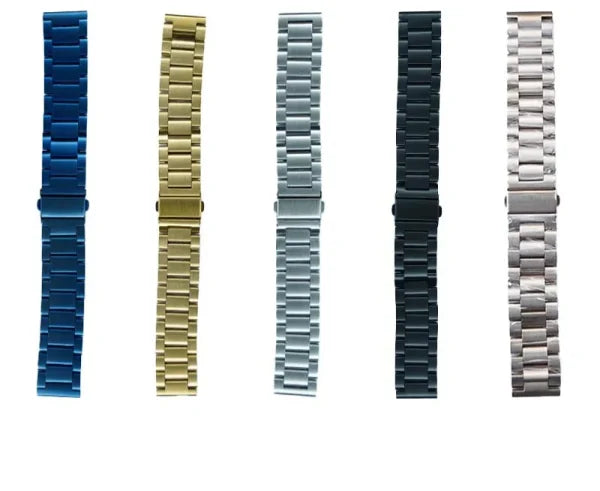 Rolex Chain Strap / Stainless Steel Metal Wrist Band Strap For Smartwatch